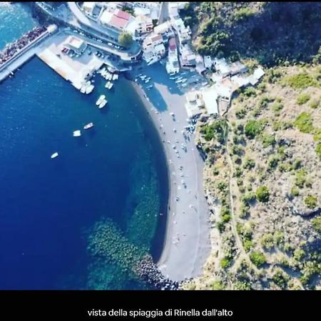 Villa Il Nido Di Rinella, Casa Sulla Spiaggia Leni Exterior foto