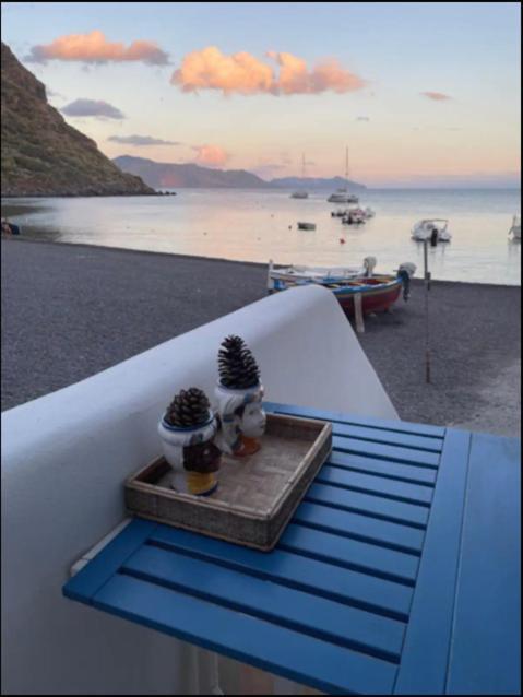 Villa Il Nido Di Rinella, Casa Sulla Spiaggia Leni Exterior foto