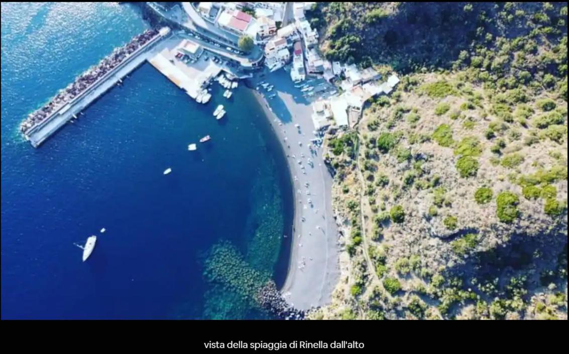 Villa Il Nido Di Rinella, Casa Sulla Spiaggia Leni Exterior foto